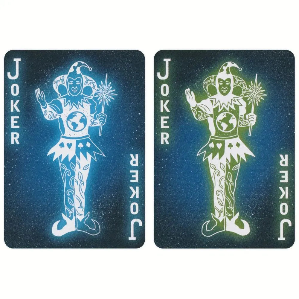 Bicycle Starlight Earth Glow Playing Cards