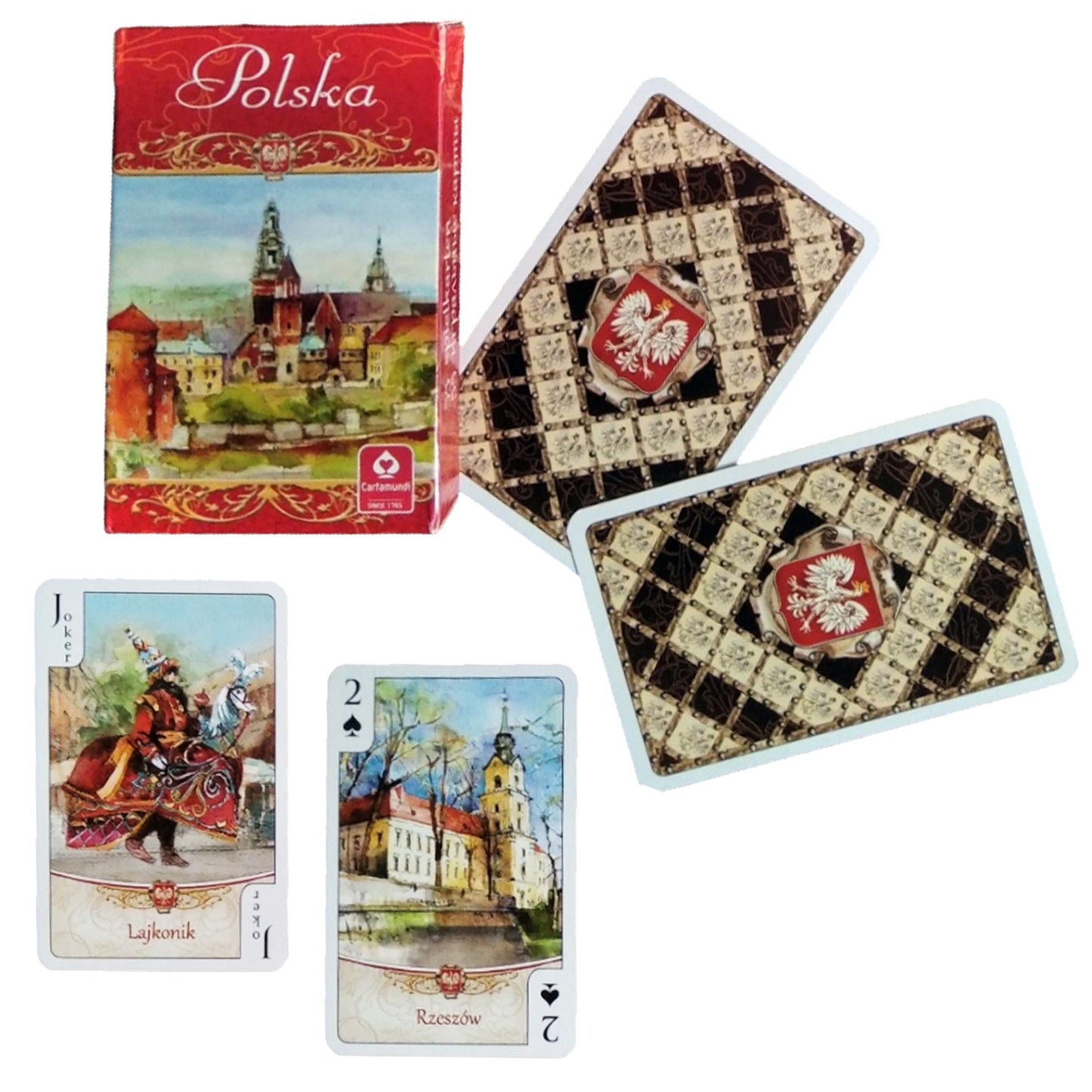 Cartamundi Poland Watercolor Playing Cards
