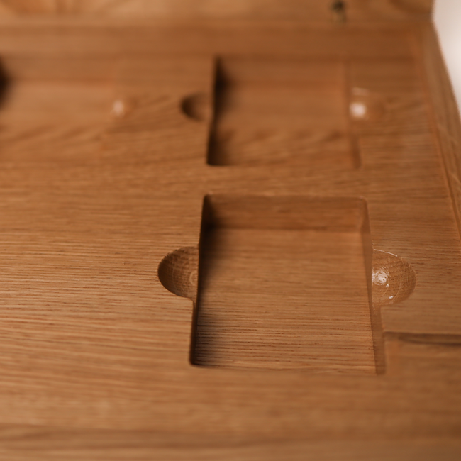 Set Van Gogh 5 Decks + Oak Book-Style Case for Playing Cards