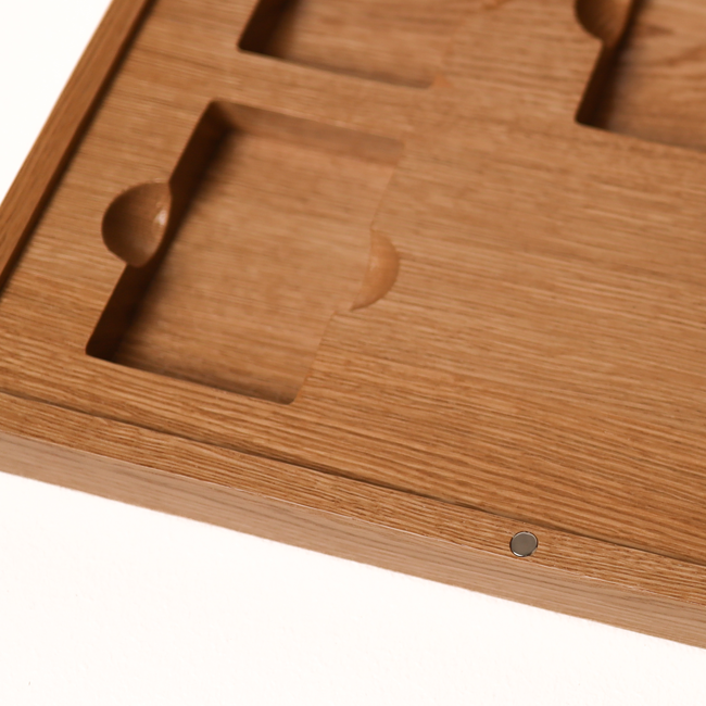 Set Van Gogh 5 Decks + Oak Book-Style Case for Playing Cards