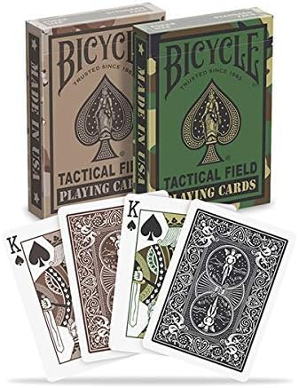 Bicycle Tactical Field Green Playing Cards