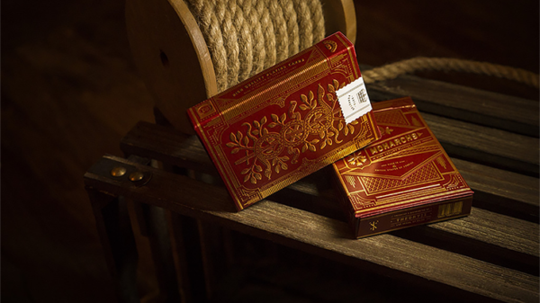 Theory 11 Monarchs Red Playing Cards