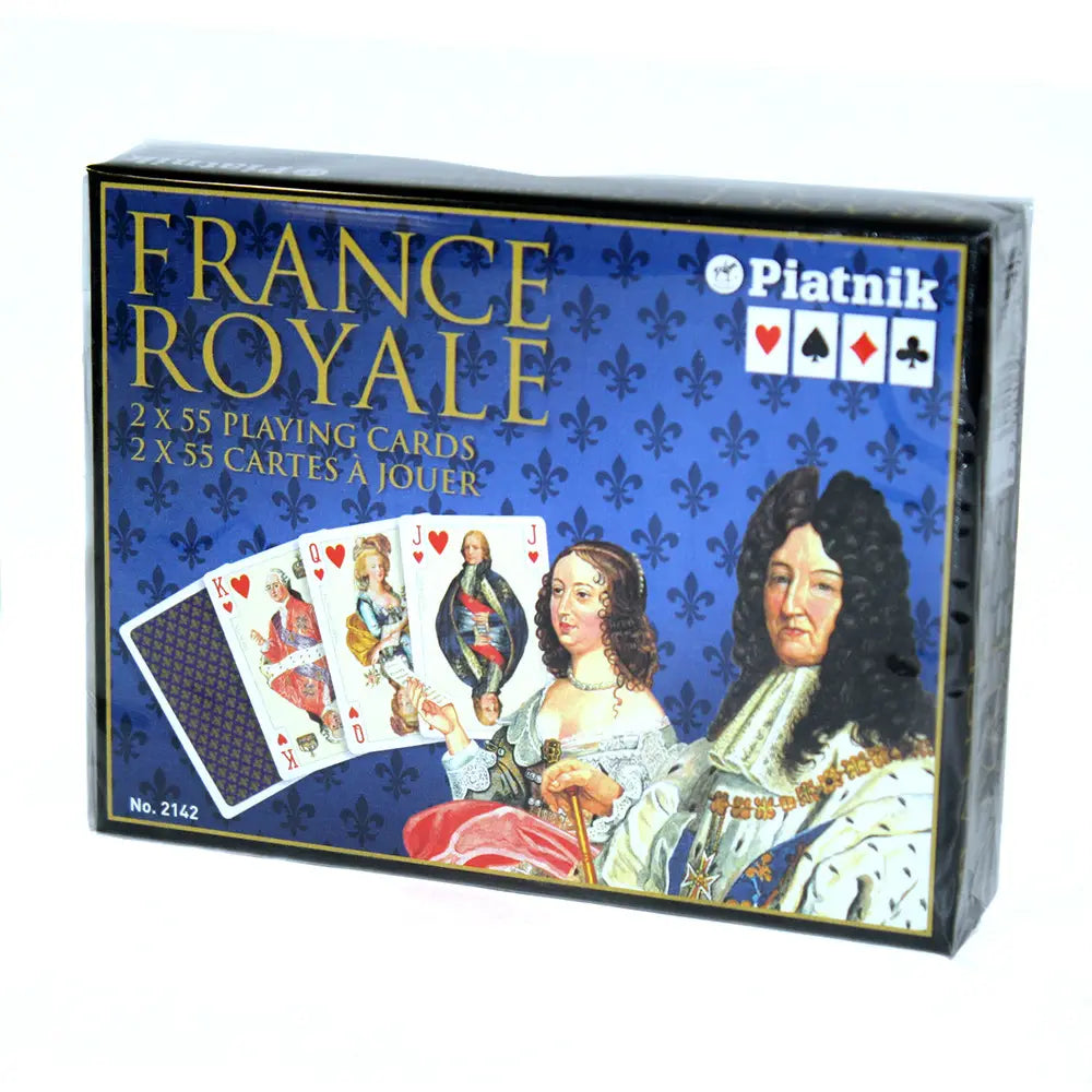 Piatnik France Royal Playing Cards 2 Deck Set