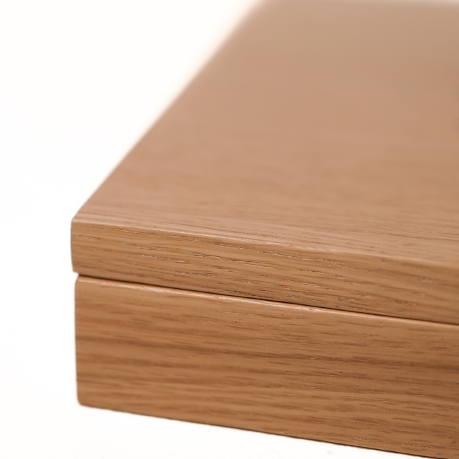 6 Decks Oak Book-Style Case for Playing Cards