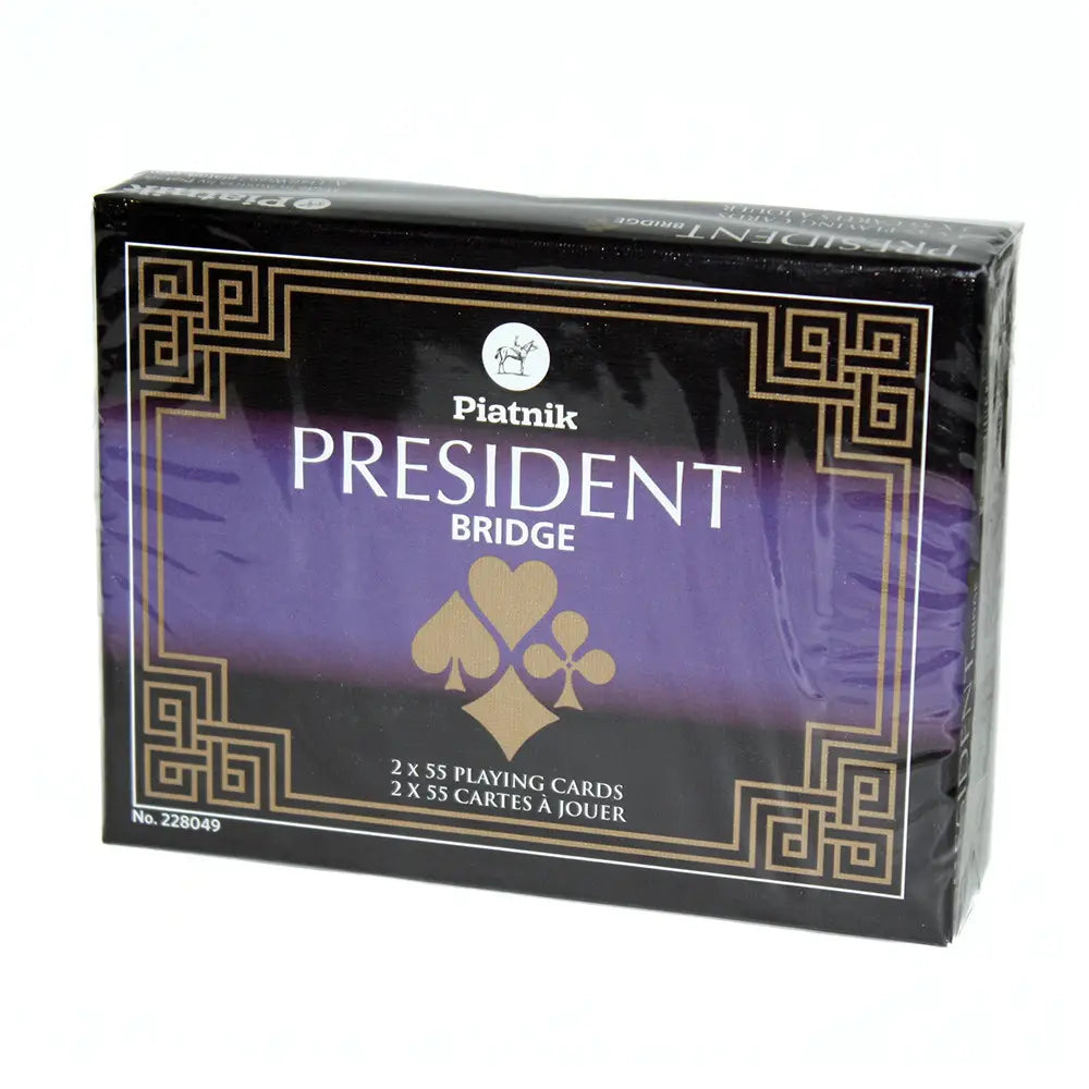 Piatnik President Playing Cards 2 Deck Set
