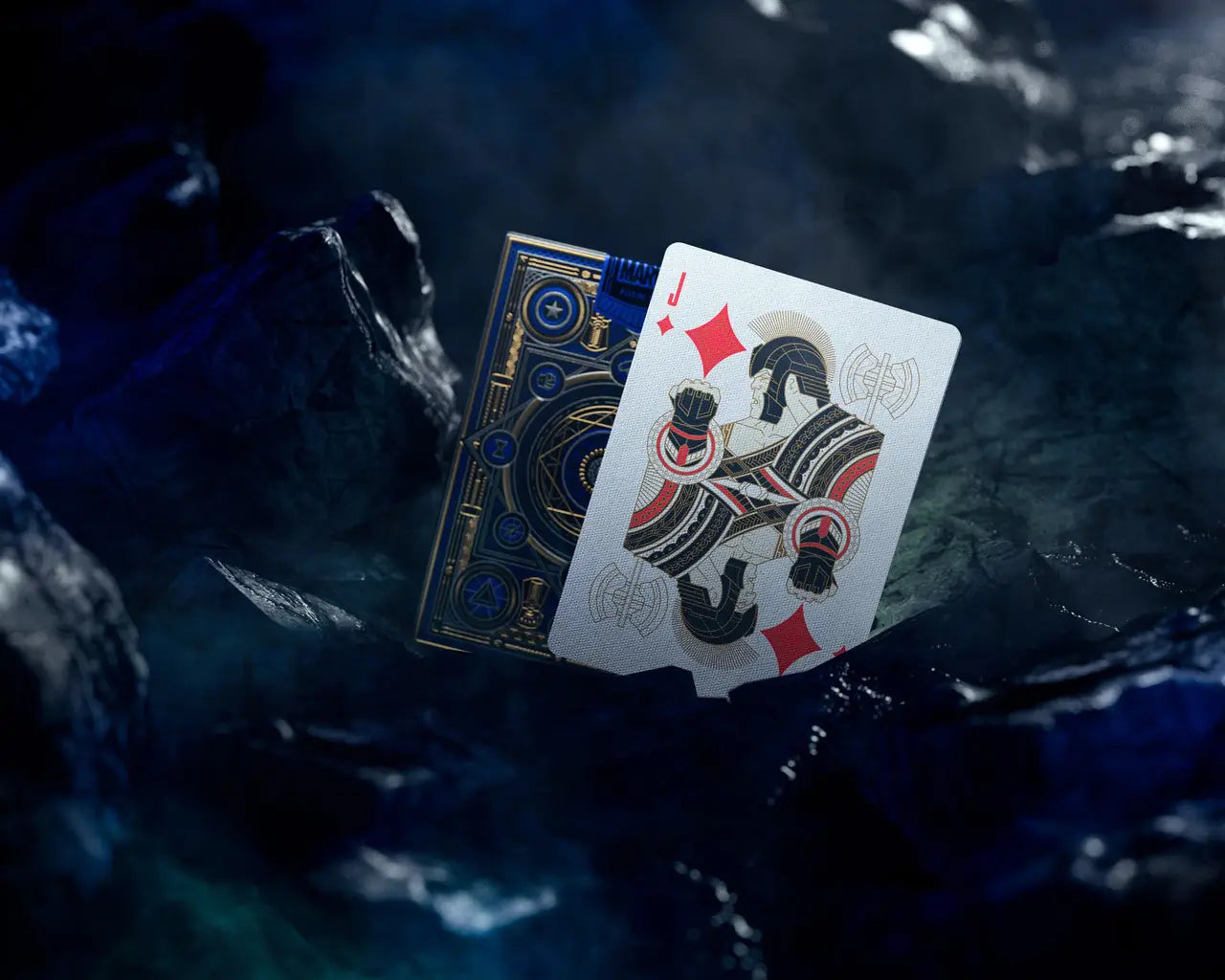 Theory 11 Avengers Blue Playing Cards