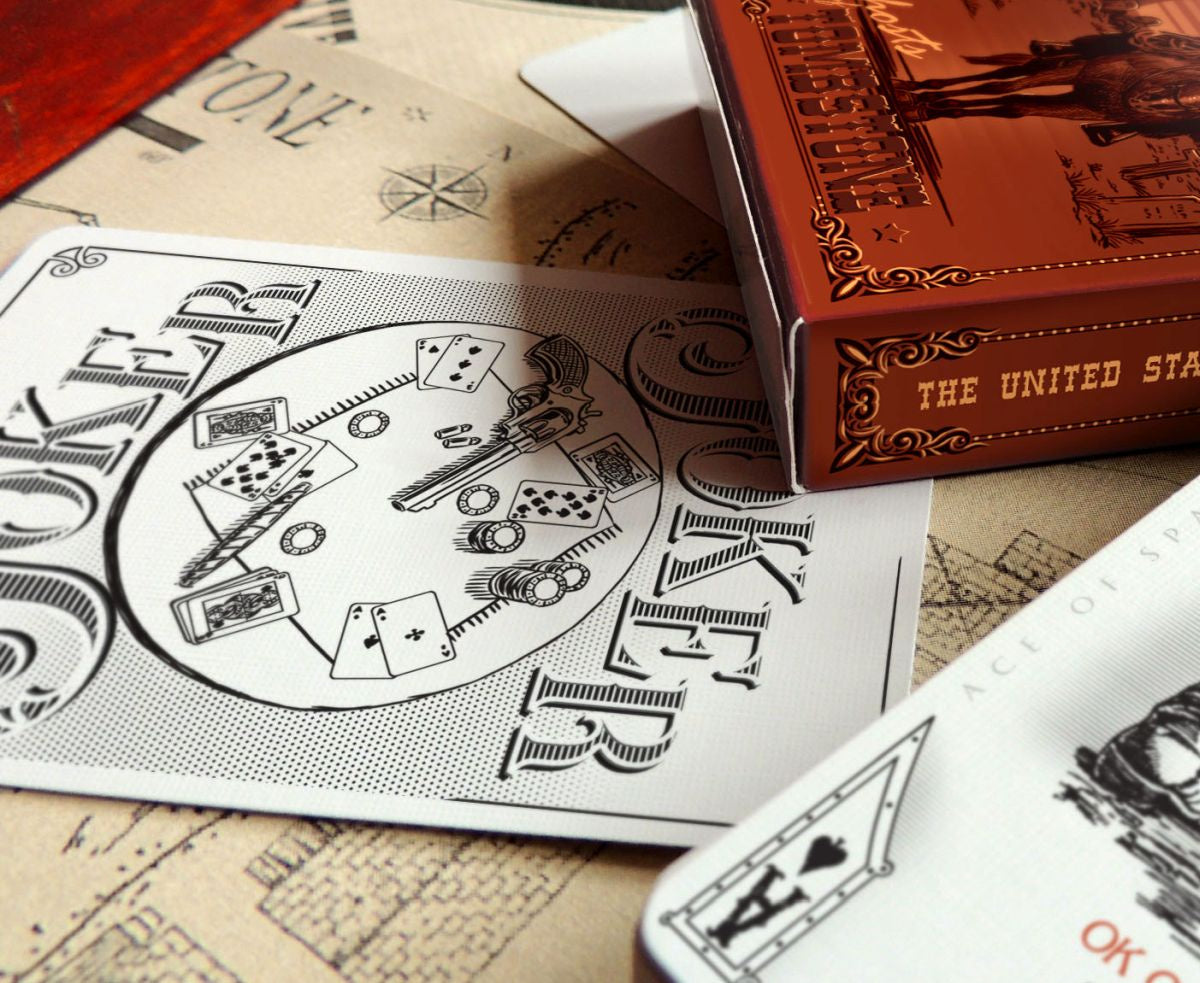 Bicycle Ghosts of Tombstone Playing Cards