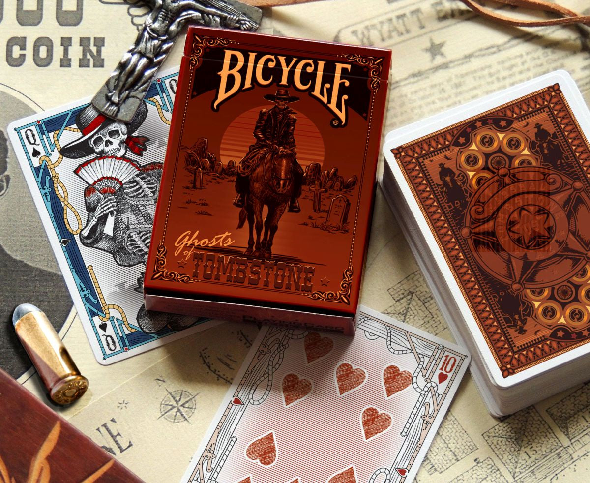 Bicycle Ghosts of Tombstone Playing Cards