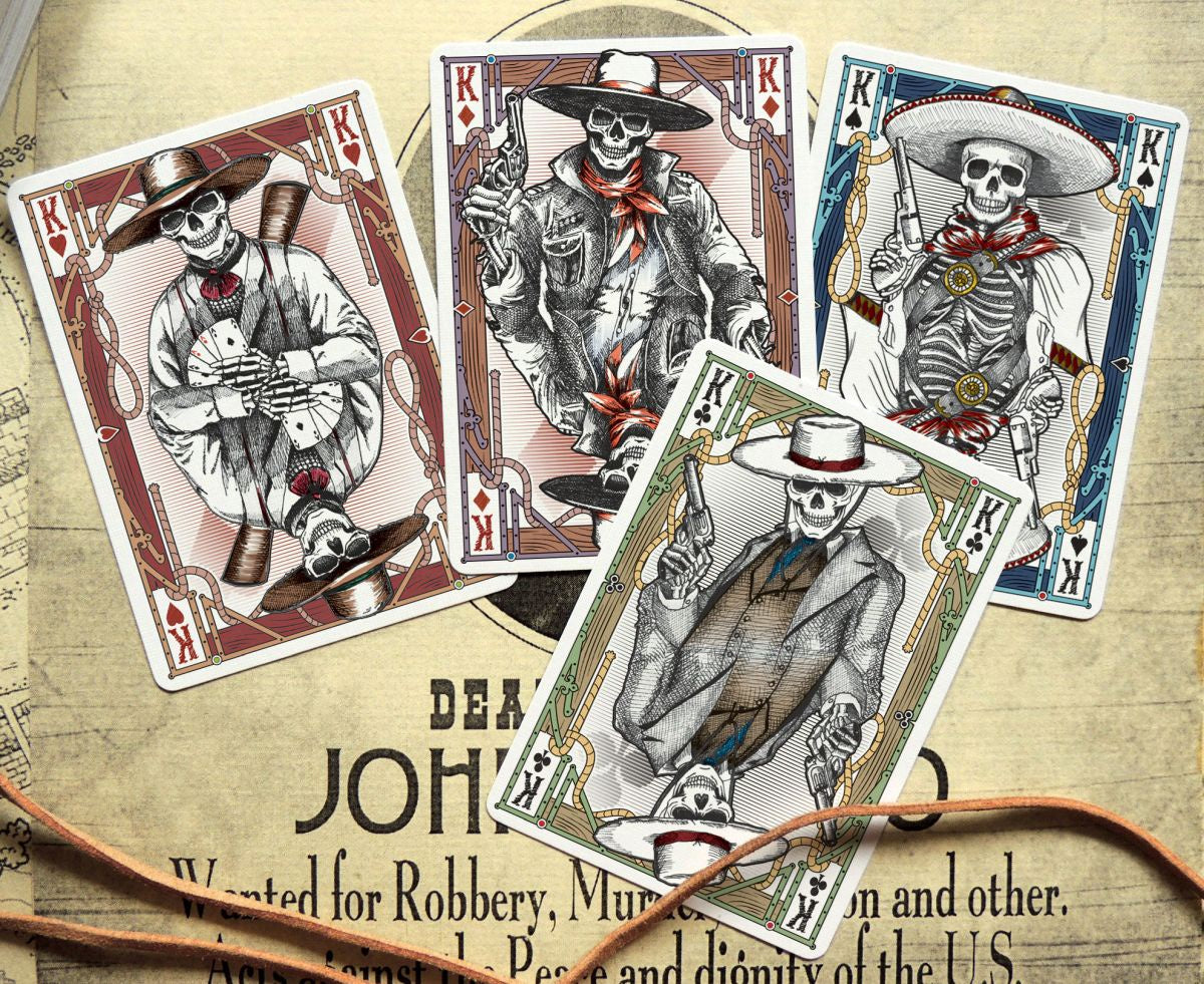 Bicycle Ghosts of Tombstone Playing Cards