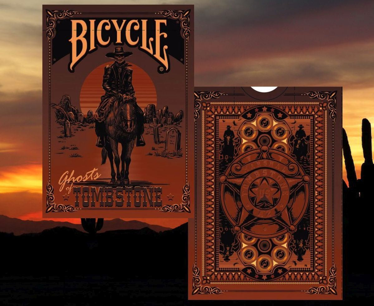 Bicycle Ghosts of Tombstone Playing Cards
