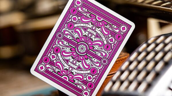 Theory 11 The Beatles Pink Playing Cards