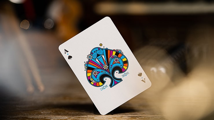 Theory 11 The Beatles Pink Playing Cards