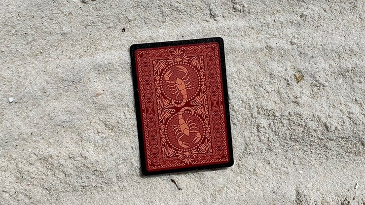 Bicycle Scorpion Red Limited Edition Playing Cards