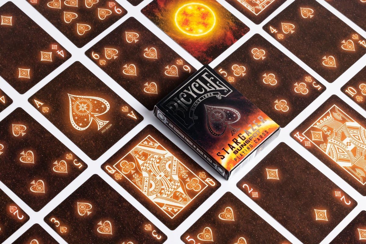 Bicycle Stargazer Sunspot – Cosmic Playing Cards