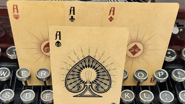 Bicycle Turn of the Century Electricity Playing Cards