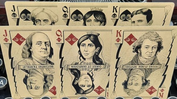 Bicycle Turn of the Century Electricity Playing Cards