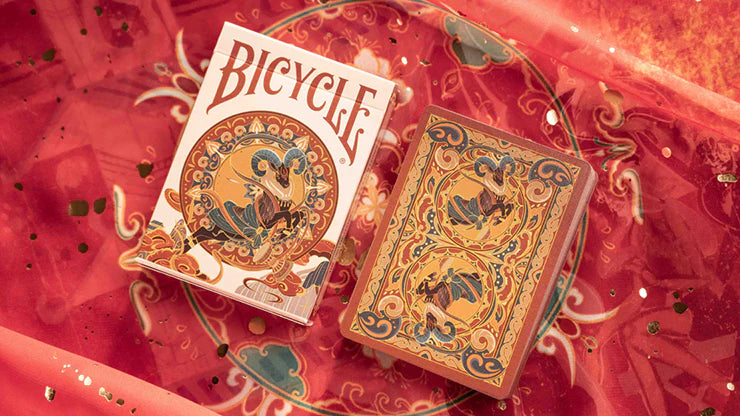 Bicycle Chinese Zodiac Goat Playing Cards