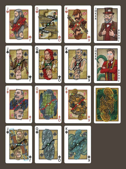 Bicycle Steampunk Cthulhu Playing Cards