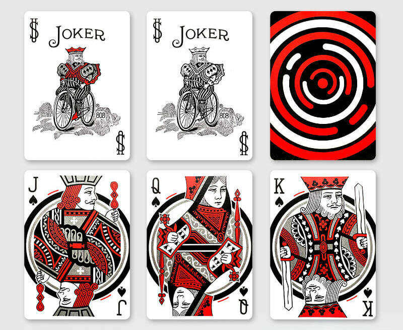 Bicycle Hypnosis V3 Playing Cards