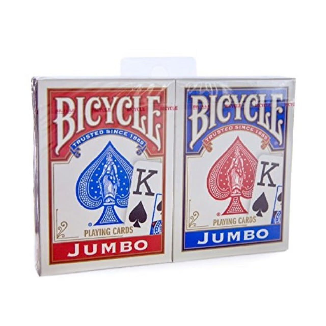 Bicycle Jumbo Index 2 Pack (Red & Blue) Playing Cards