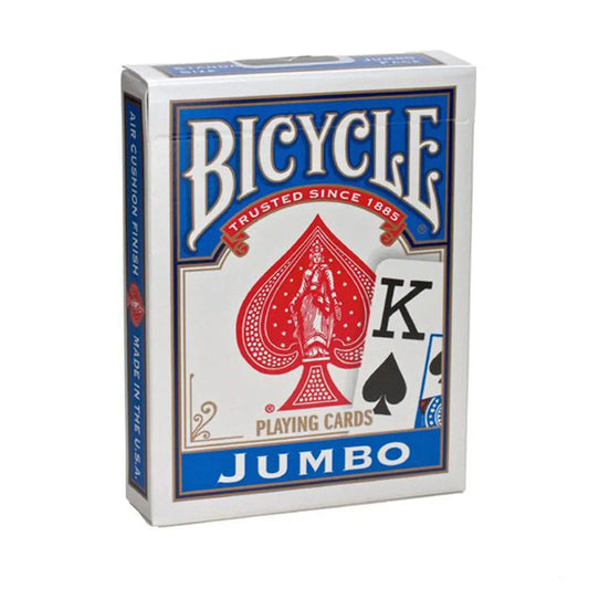 Bicycle Jumbo Index Blue Playing Cards