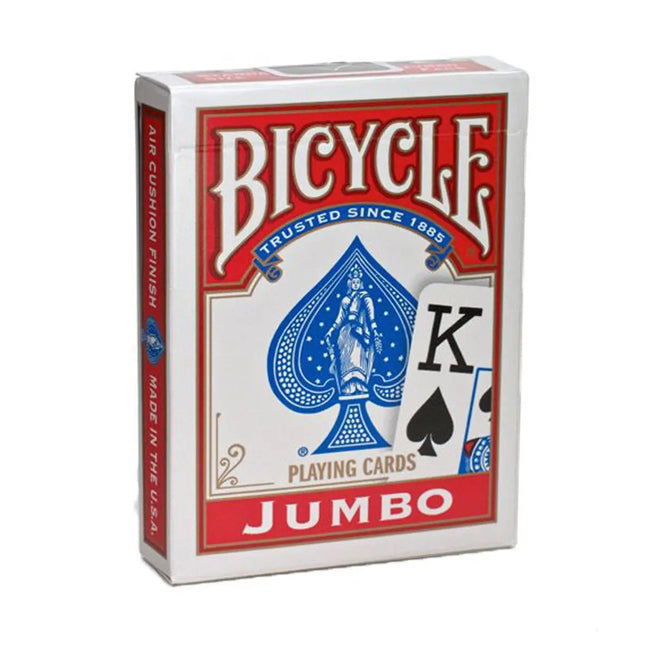 Bicycle Jumbo Index Red Playing Cards