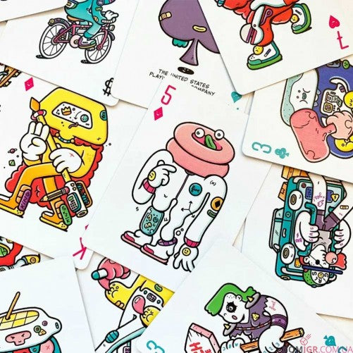 Bicycle Brosmind Wanted Four Gangs Edition Playing Cards