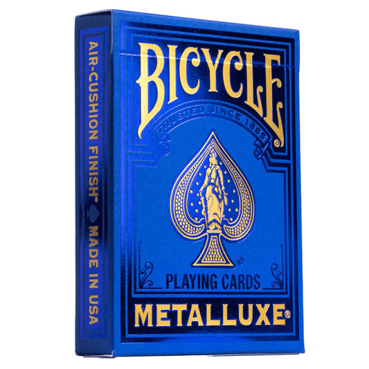Bicycle Metalluxe Blue 2023 Playing Cards