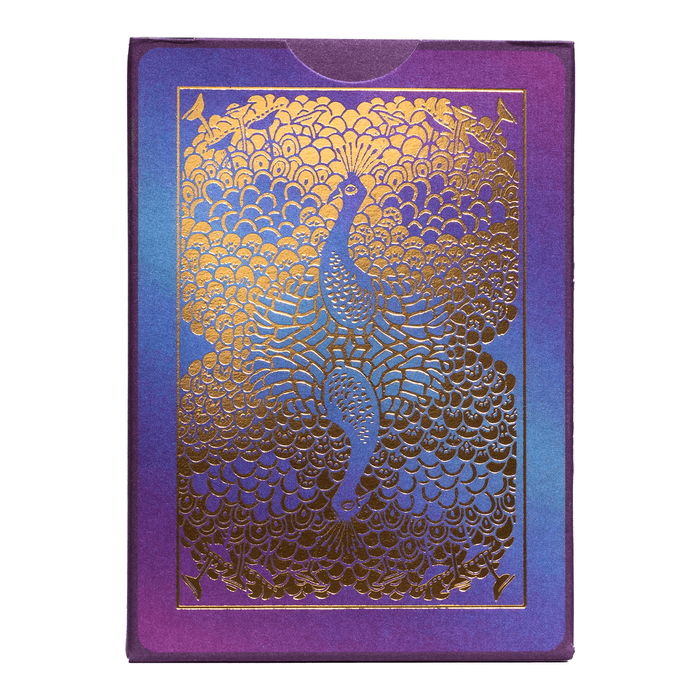 Bicycle Purple Peacock Playing Cards