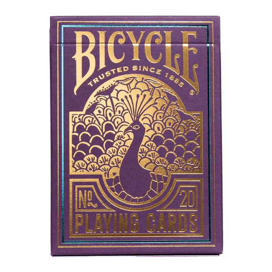 Bicycle Purple Peacock Playing Cards