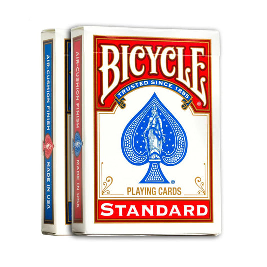 Bicycle Standard  2 Pack (Red & Blue) Playing Cards