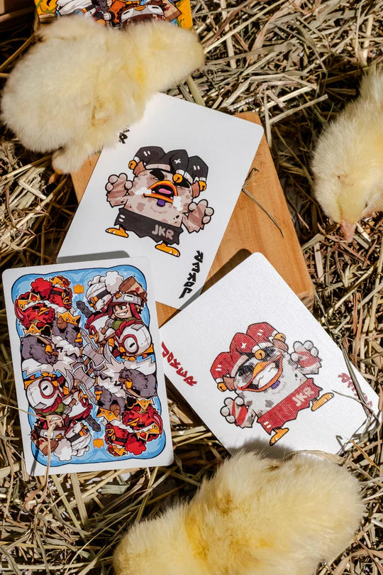 Bicycle Chkns & Crowns Playing Cards