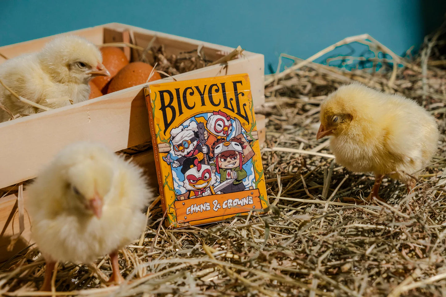 Bicycle Chkns & Crowns Playing Cards