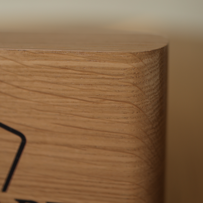 Duo Slide Oak Case for Playing Cards