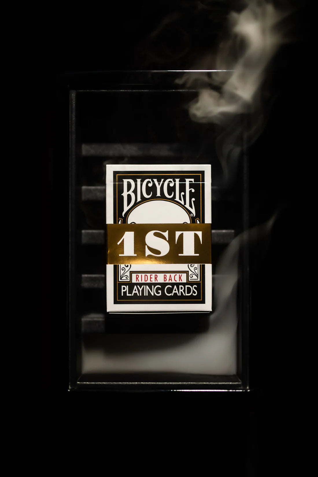 Bicycle 1st Rider Back Black Playing Cards