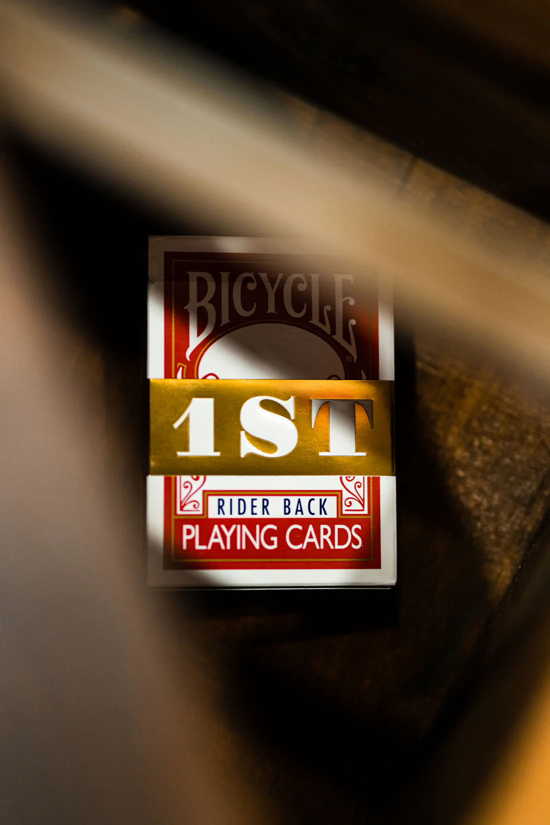 Bicycle 1st Rider Back Red Playing Cards