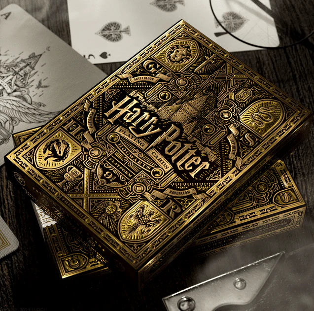 Theory 11 Harry Potter Yellow Hufflepuff Playing Cards