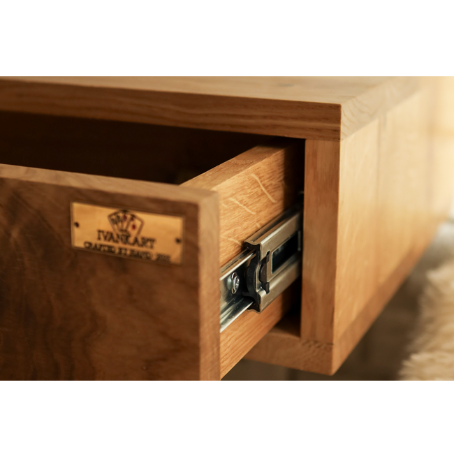 Rustic Floating Nightstand