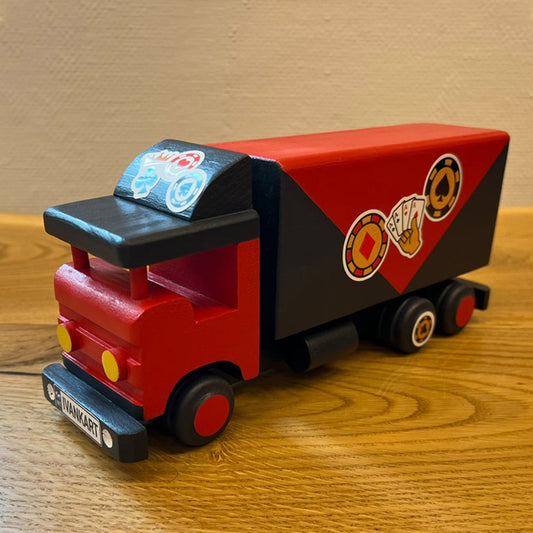 Handmade Wooden Truck — Ivankart Card Edition (Limited colors)