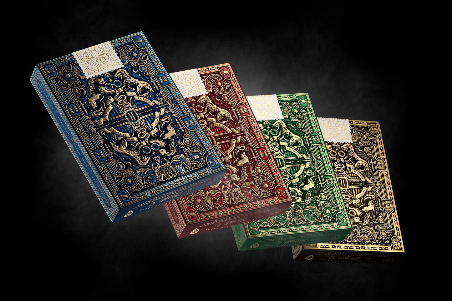 Theory 11 Harry Potter Green Slytherin Playing Cards