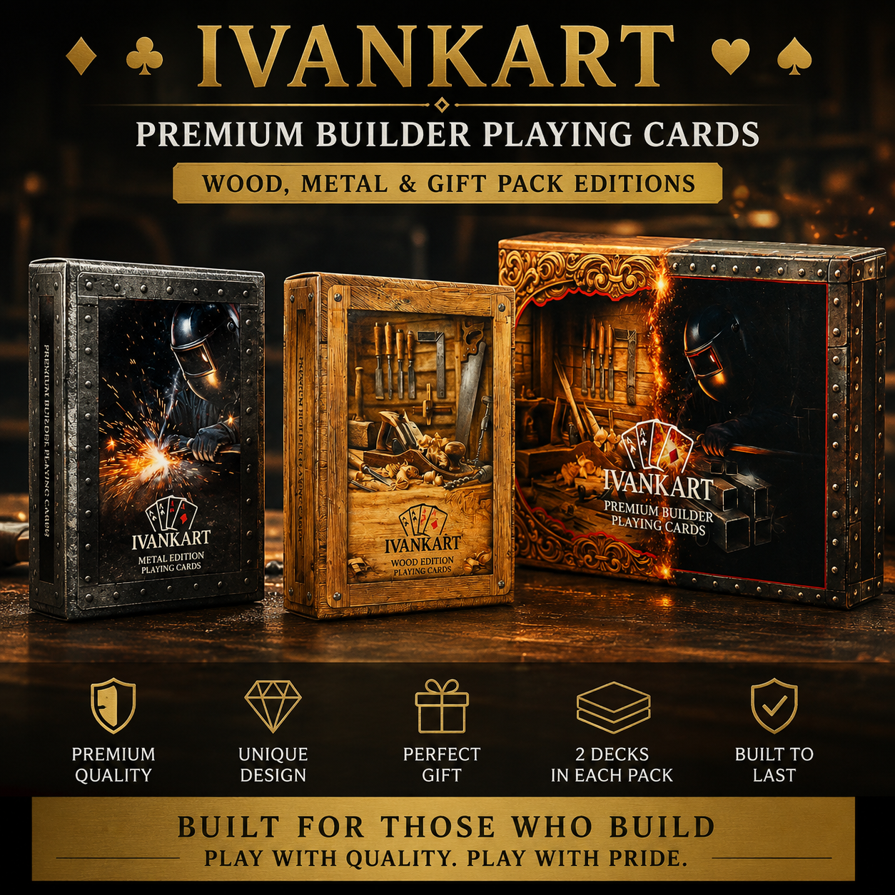 Ivankart Metal Edition Spielkarten