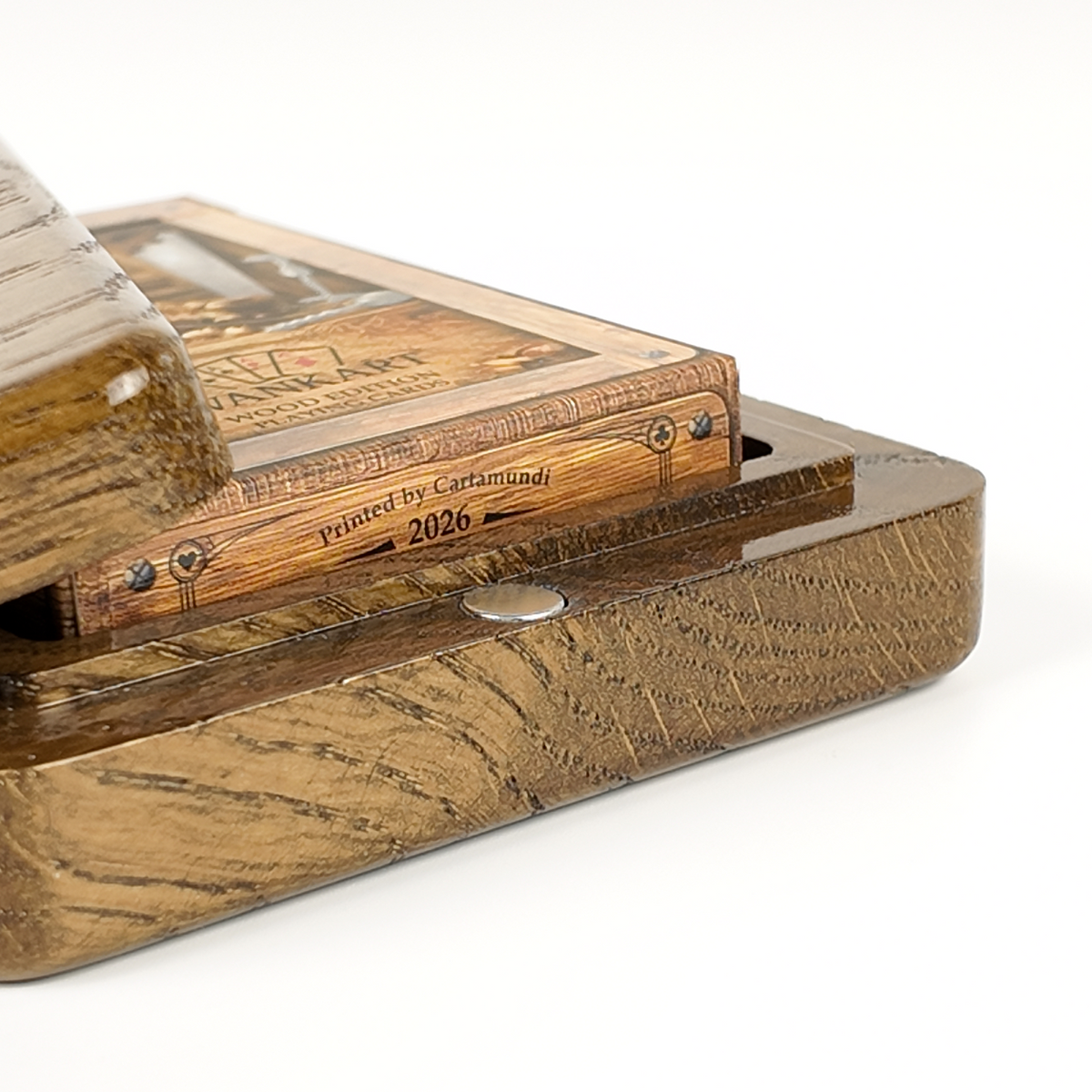 Carpenter Magnetic Lid Collector Set Case Walnut + Wood Deck by Ivankart