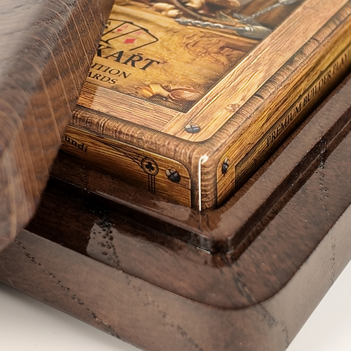 Carpenter Magnetic Lid Collector Set Case Wenge + Wood Deck by Ivankart