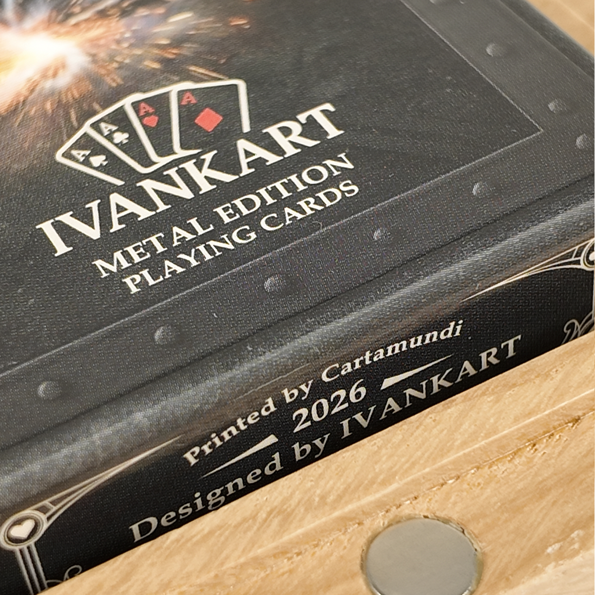 Carpenter Magnetic Lid Collector Set Case Nordic + Metal Deck by Ivankart