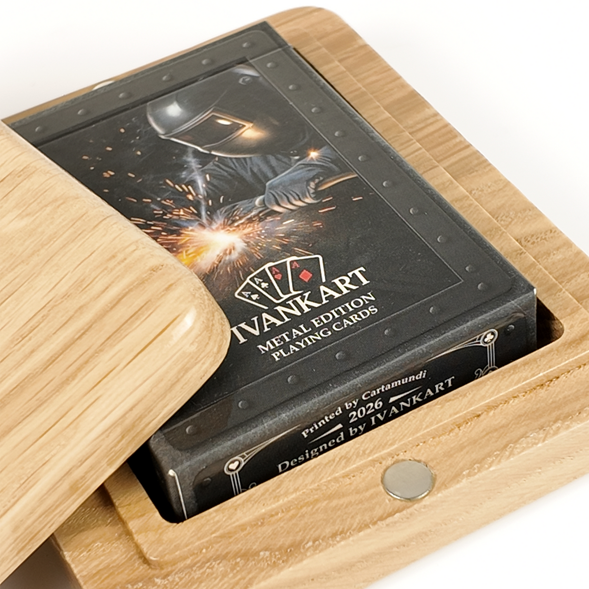 Carpenter Magnetic Lid Collector Set Case Nordic + Metal Deck by Ivankart