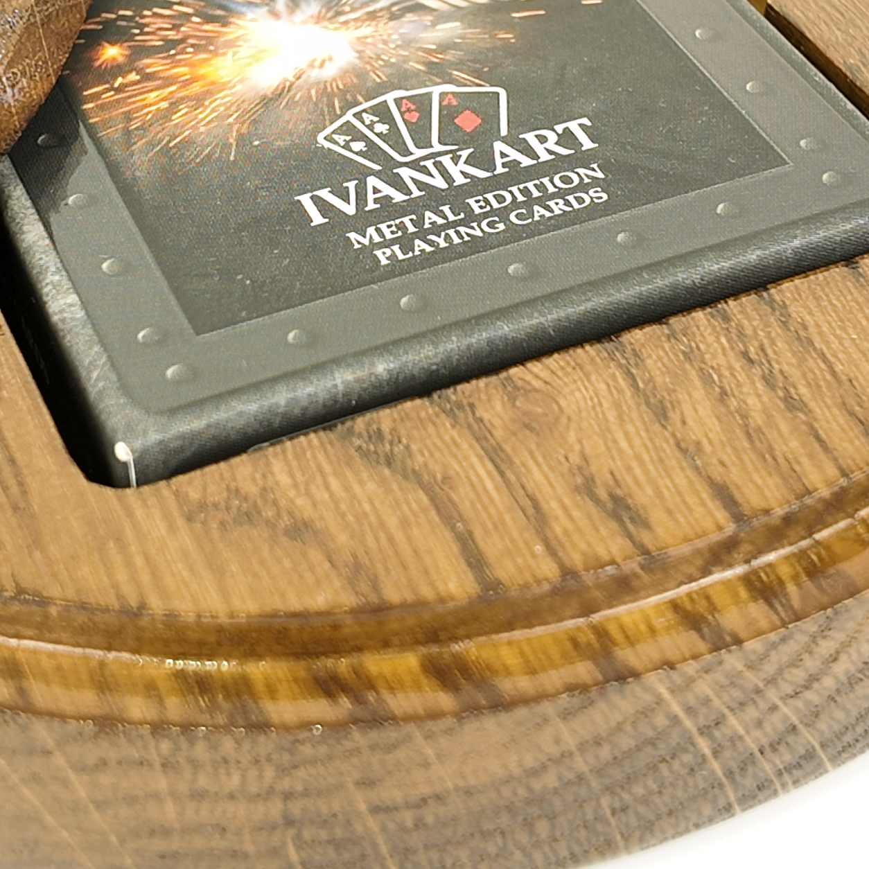 Set Oak Duo Case + 2 Decks naar Keuze