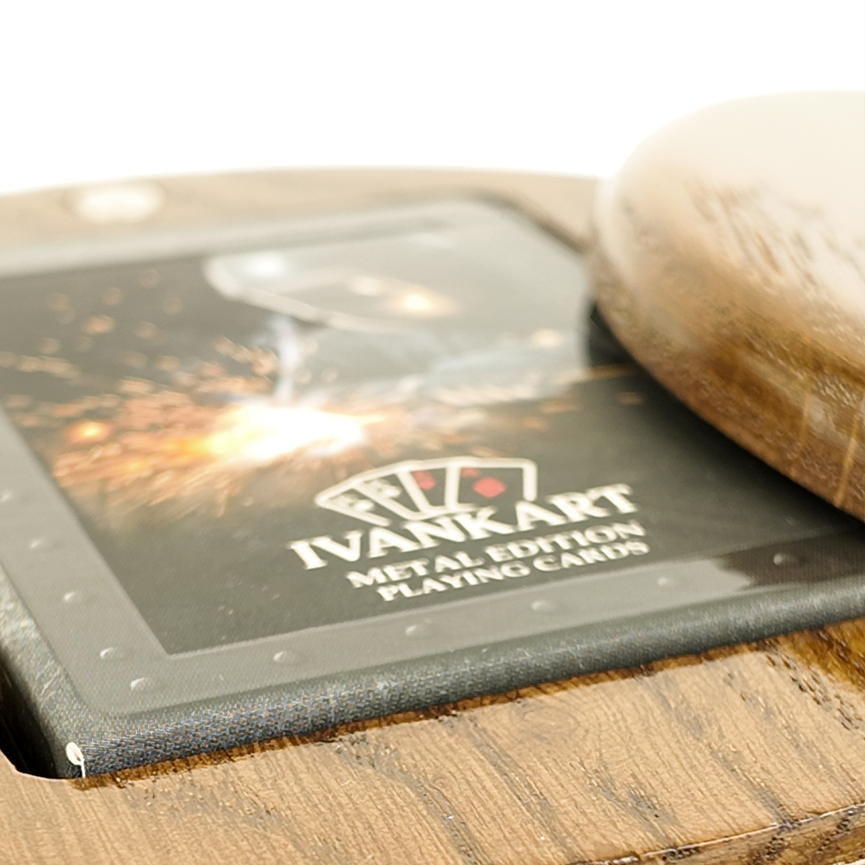 Set Oak Duo Case + 2 Decks naar Keuze