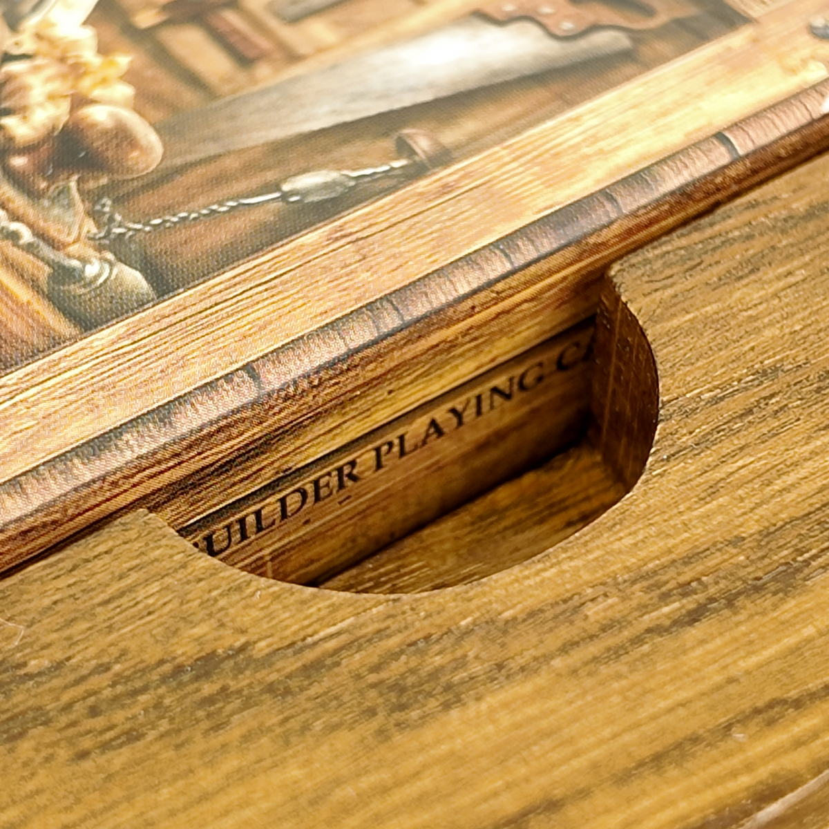 Surveyor Round Collector Set Case Walnut + Wood Deck by Ivankart