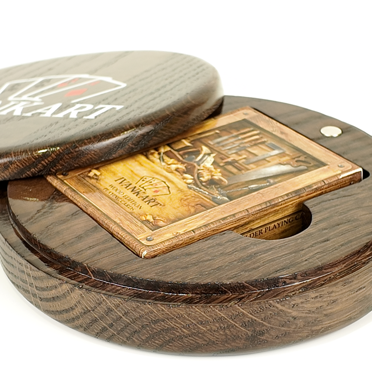 Set Oak Duo Case + 2 Decks Ihrer Wahl