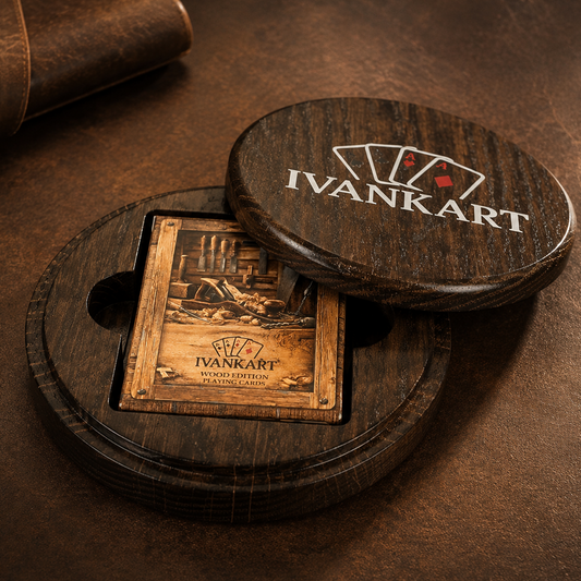 Surveyor Round Collector Set Case Wenge + Wood Deck by Ivankart